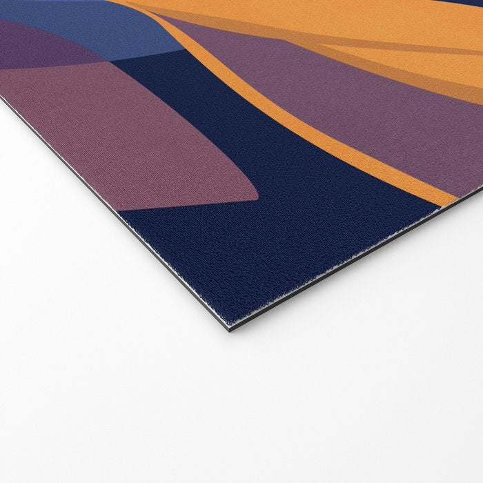 Scorpio Dark Abstract Botanical Welcome Mat Gallery Image 2