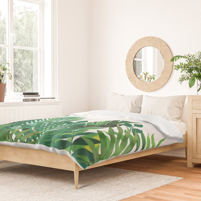 Get Naked, Meme, Tropical, Fun Bathroom Art Duvet Cover Gallery Image 2