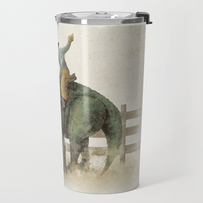 Dino Rodeo  Travel Mug Gallery Image 2