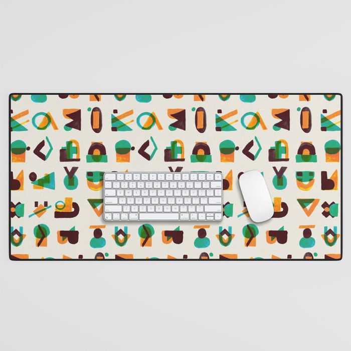 Shape of thoughts Desk Mat Gallery Image 1