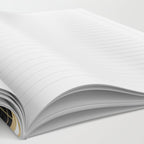 Minimal Black and Gold Mountains Notebook Gallery Image 2