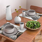 Minimal Black and Gold Mountains Placemat Gallery Image 2