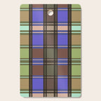 Fusion Colorful Toned Grids Cutting Board Gallery Image 1