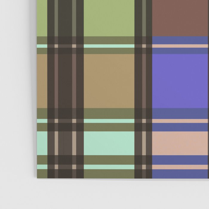 Fusion Colorful Toned Grids Poster Gallery Image 3