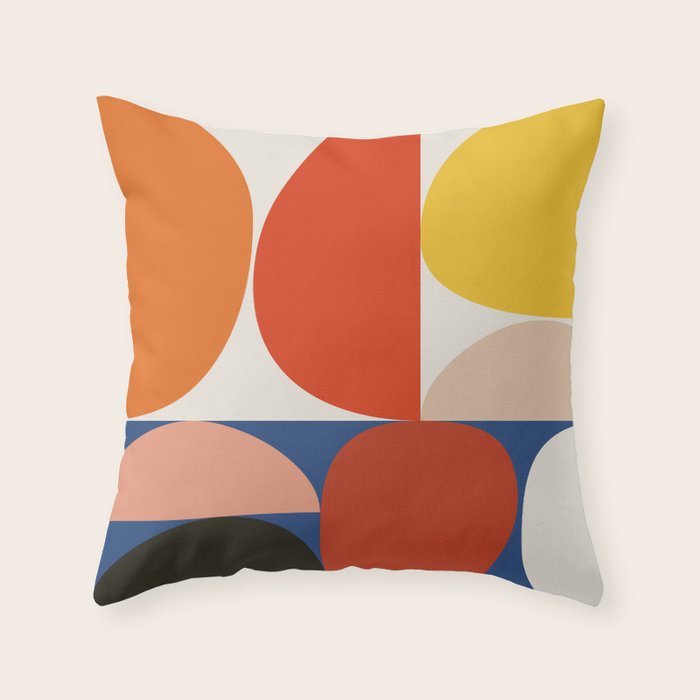 Bauhaus 6 Throw Pillow Gallery Image 6