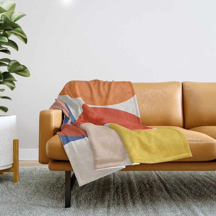 Bauhaus 6 Throw Blanket Gallery Image 1