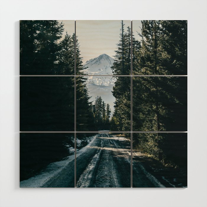Road to Hood Wood Wall Art Gallery Image 1