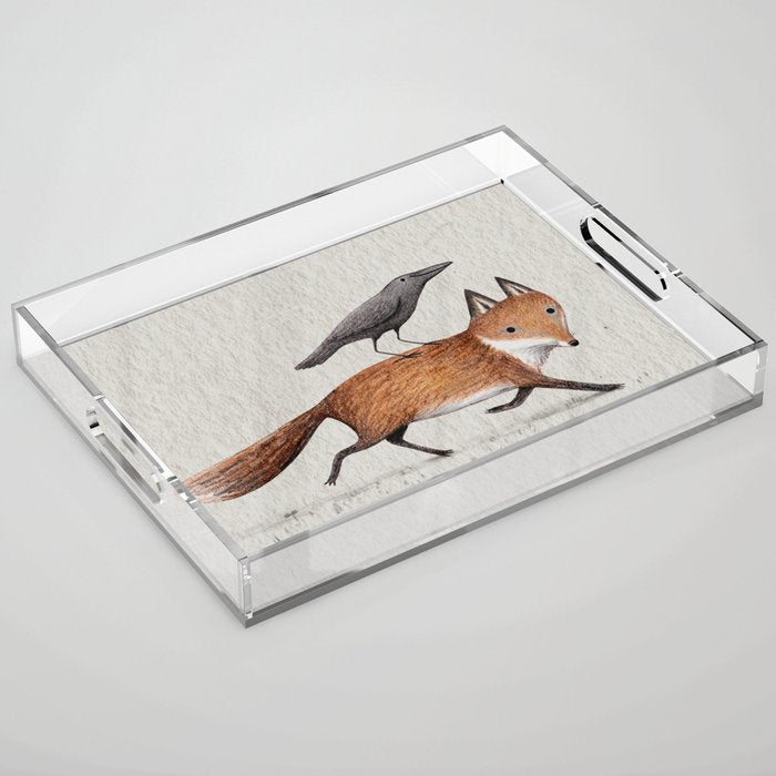 Fox & Crow - Piggyback Acrylic Tray Gallery Image 1
