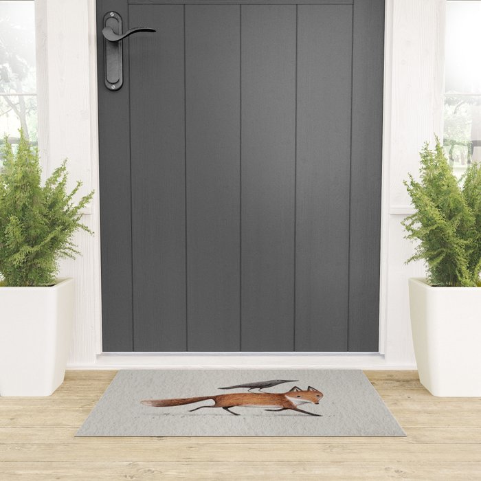 Fox & Crow - Piggyback Welcome Mat Gallery Image 3