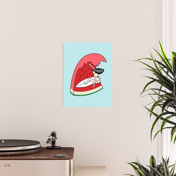 Watermelon Surf Poster Gallery Image 2