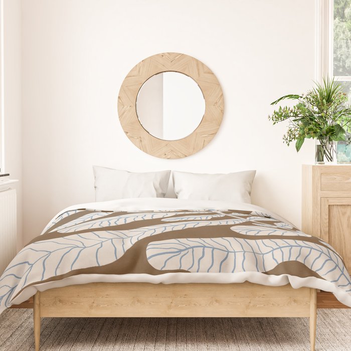 One Hundred-Leaved Plant #15 Duvet Cover Gallery Image 3