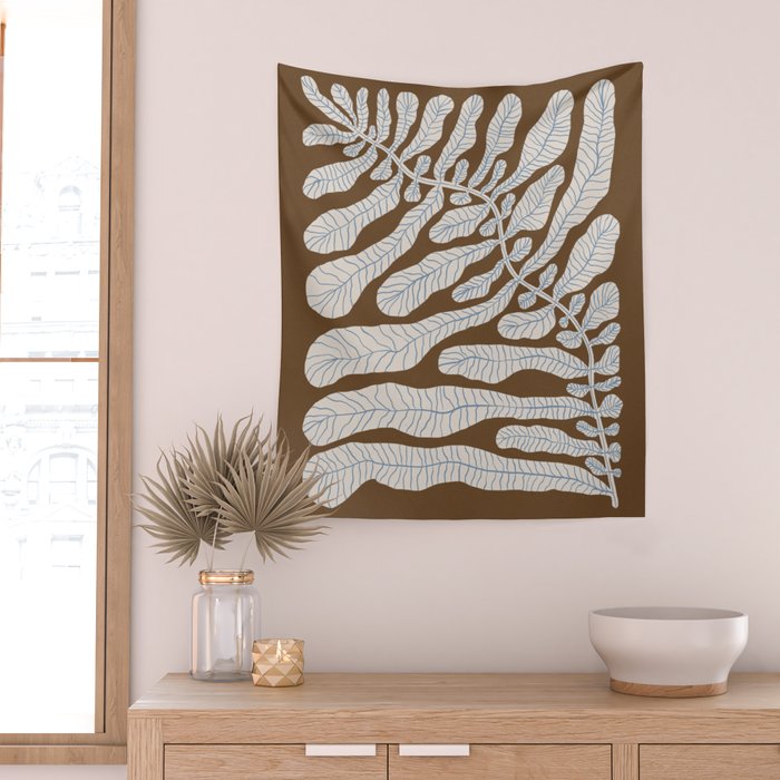 One Hundred-Leaved Plant #15 Wall Tapestry Gallery Image 2