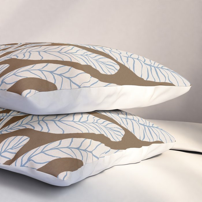 One Hundred-Leaved Plant #15 Pillow Sham Gallery Image 3