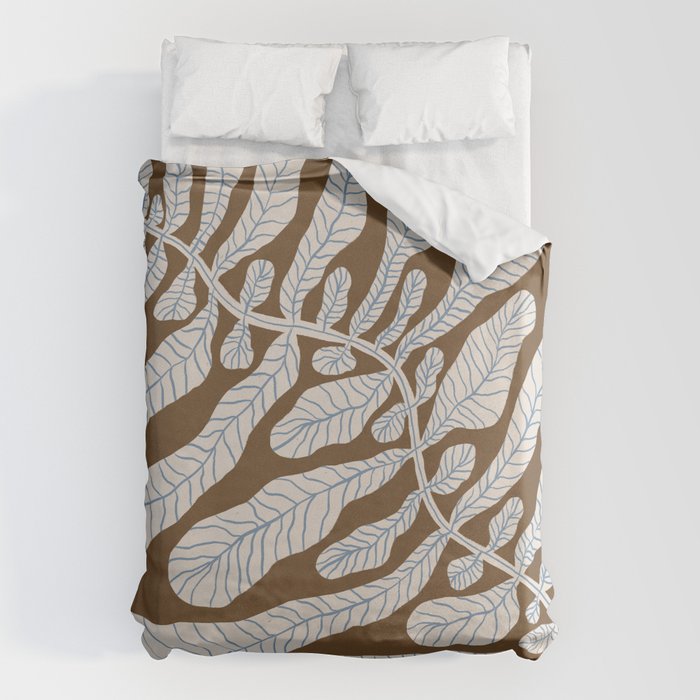 One Hundred-Leaved Plant #15 Duvet Cover Gallery Image 1