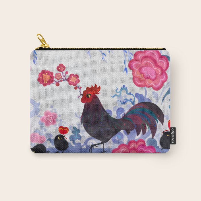 The Year of the Rooster Carry All Pouch Gallery Image 1