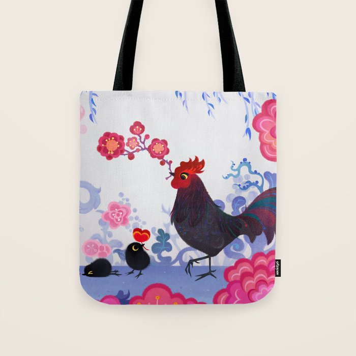 The Year of the Rooster Tote Bag Gallery Image 1