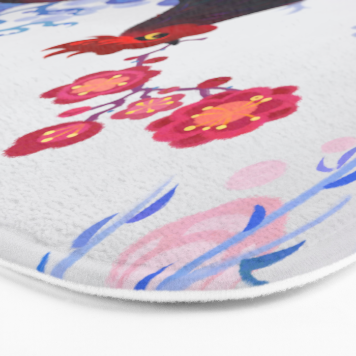 The Year of the Rooster Bath Mat Gallery Image 3