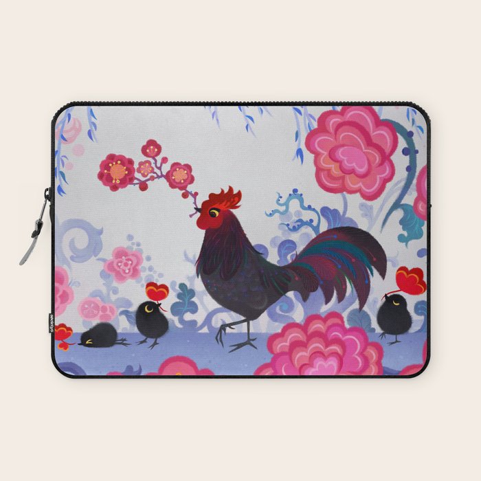 The Year of the Rooster Laptop Sleeve Gallery Image 1