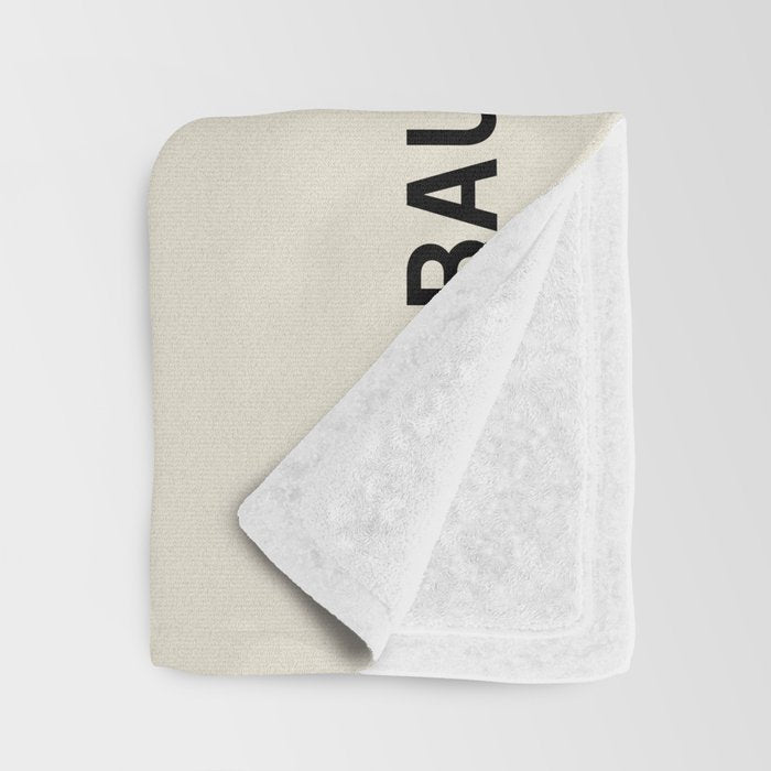 Balance 02: Bauhaus Mid-Century Edition Throw Blanket Gallery Image 3