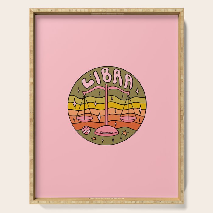 2020 Libra Serving Tray Gallery Image 1