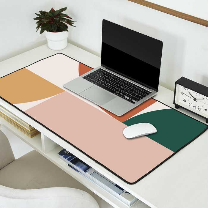 Abstract Geometric 13 Desk Mat Gallery Image 2