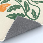 Midcentury Nasturtium on Vines Rug Gallery Image 4