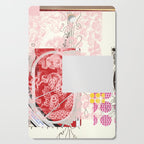 daydream red rosa mix Cutting Board Gallery Image 1