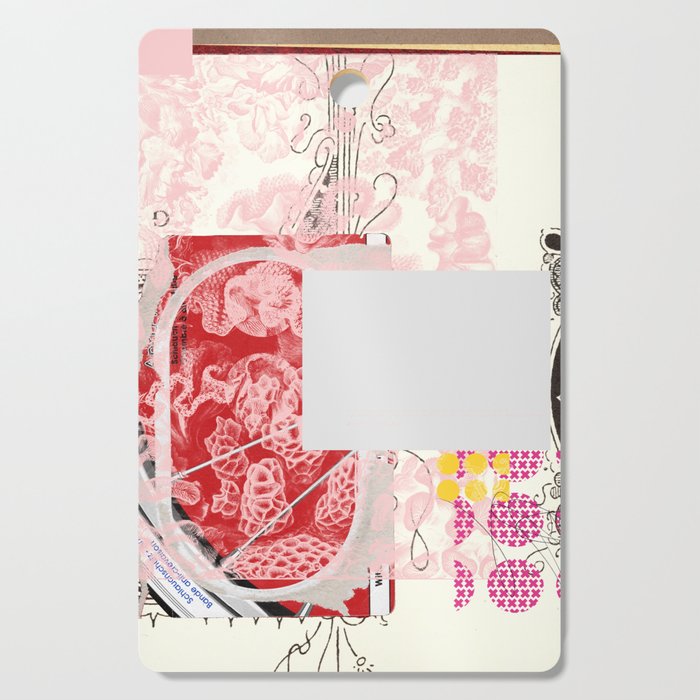 daydream red rosa mix Cutting Board Gallery Image 1