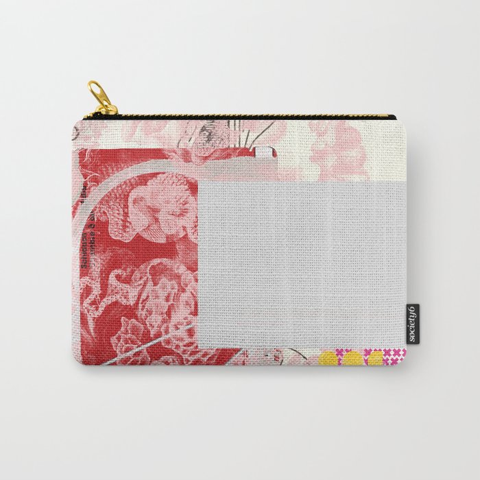 daydream red rosa mix Carry All Pouch Gallery Image 1