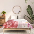 daydream red rosa mix Comforter Gallery Image 3