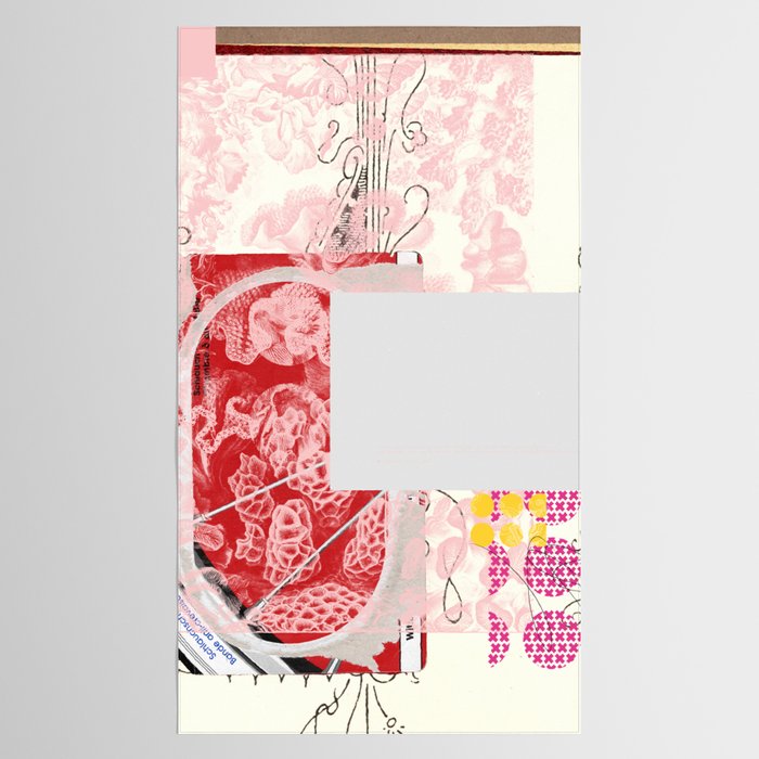 daydream red rosa mix Tablecloth Gallery Image 2