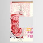 daydream red rosa mix Tablecloth Gallery Image 2