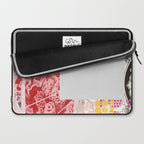 daydream red rosa mix Laptop Sleeve Gallery Image 2