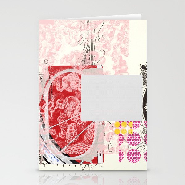 daydream red rosa mix Stationery Card Gallery Image 2