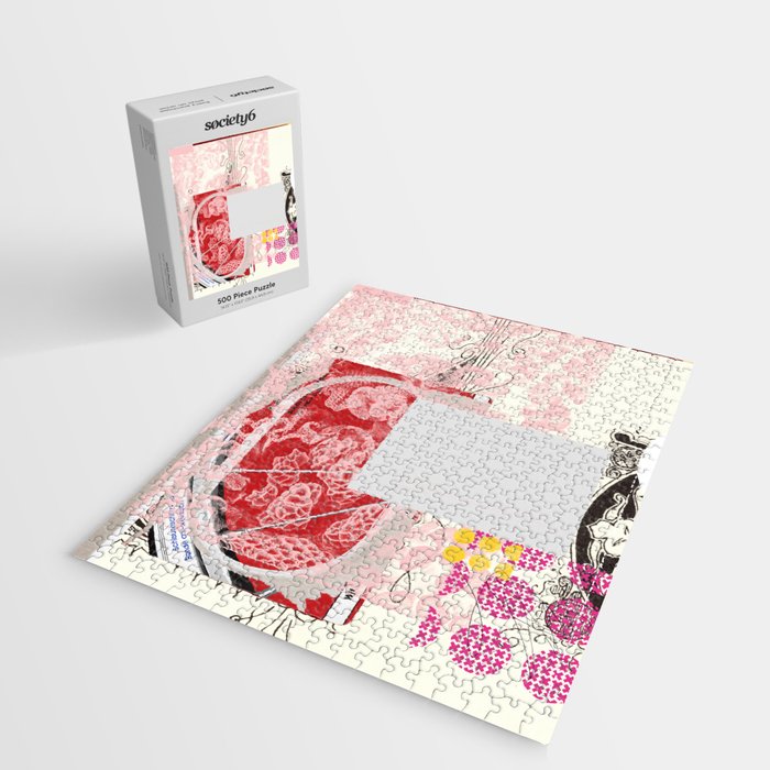 daydream red rosa mix Jigsaw Puzzle Gallery Image 2