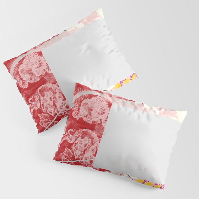 daydream red rosa mix Pillow Sham Gallery Image 1