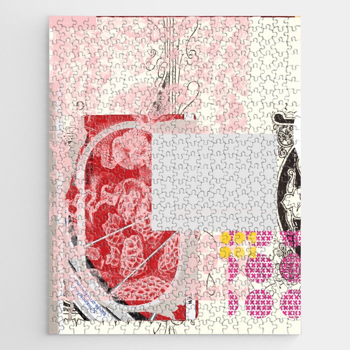 daydream red rosa mix Jigsaw Puzzle Gallery Image 1
