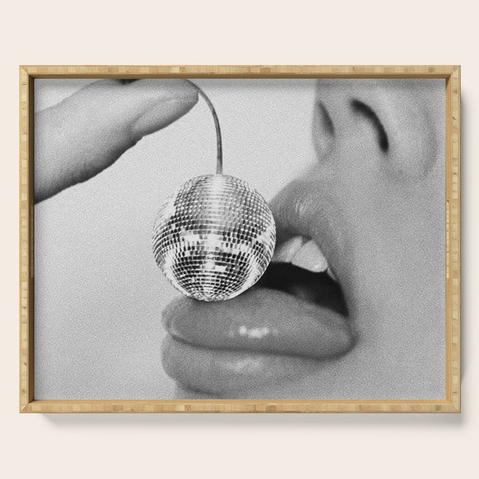 FEEL THE FUNK II B+W Serving Tray Gallery Image 1