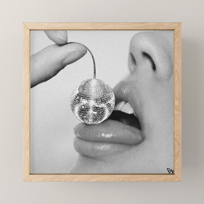 FEEL THE FUNK II B+W Mini Art Print Gallery Image 1