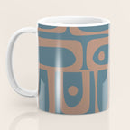 Mid Century Modern Piquet 11 Inspired by PANTONE 17 1230 Color of the Year Mocha Mousse Coffee Mug Gallery Image 3