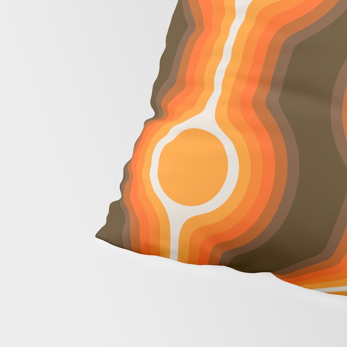 Golden Canyon Drops Pillow Sham Gallery Image 4