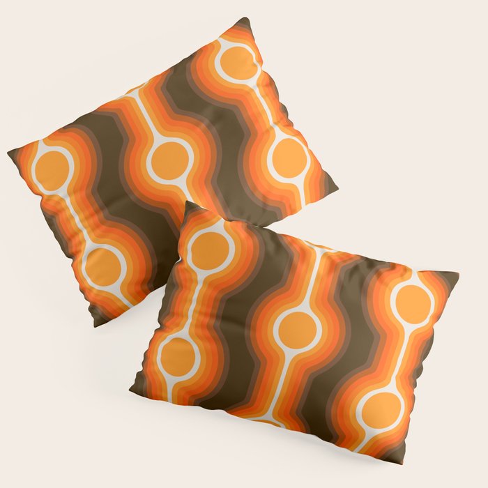 Golden Canyon Drops Pillow Sham Gallery Image 1