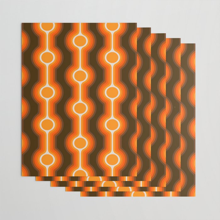 Golden Canyon Drops Wrapping Paper Gallery Image 3