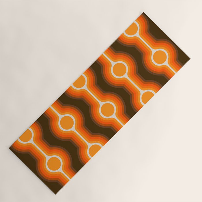 Golden Canyon Drops Yoga Mat Gallery Image 1
