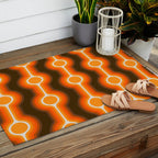 Golden Canyon Drops Outdoor Rug Gallery Image 2
