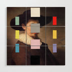 Portrait with a Spectrum 11 Wood Wall Art Gallery Image 1