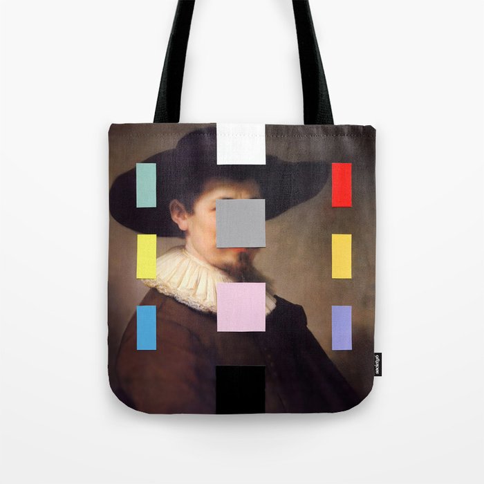 Portrait with a Spectrum 11 Tote Bag Gallery Image 1