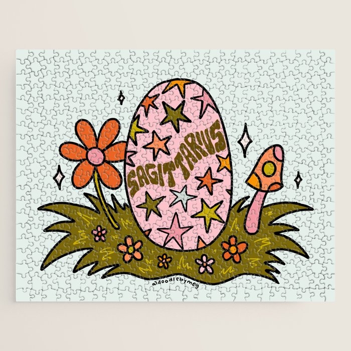 Sagittarius Easter Egg Jigsaw Puzzle Gallery Image 1