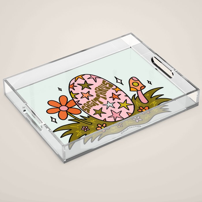Sagittarius Easter Egg Acrylic Tray Gallery Image 1