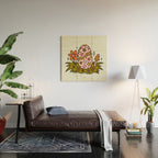 Sagittarius Easter Egg Wood Wall Art Gallery Image 2
